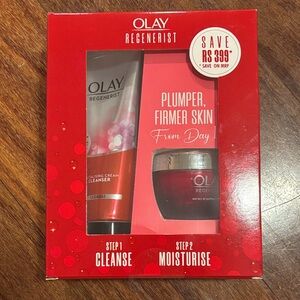 OLAY Regenerist Revitalized or Total Effects Face Wash/Cream Set BNIB/SEALED